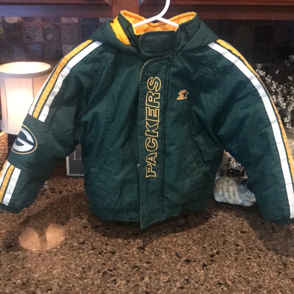 Starter Green Bay Packers coat